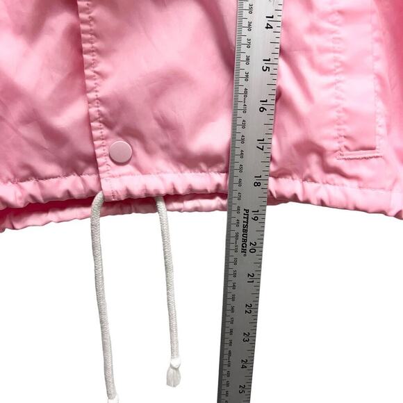 Champion Pink Cropped Windbreaker Jacket Size XS - Picture 7 of 8